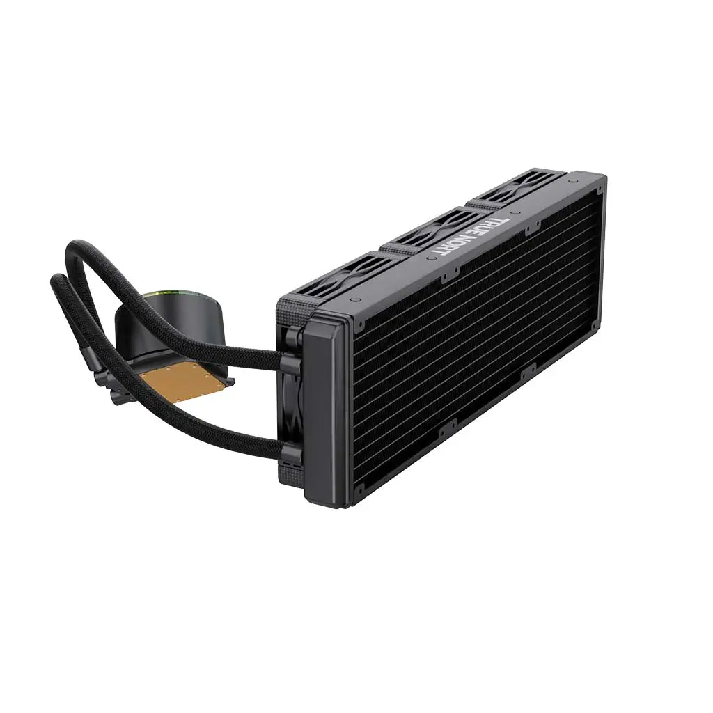 TrueNort 360Z ARGB AIO Liquid CPU Cooler, 360mm Radiator, Infinity Temperature Display With Pump, Triple ARGB Fans, Hydraulic Bearings Type, Intel/AMD CPU Socket Support | TN-360Z TrueNort 360Z ARGB AIO Liquid CPU Cooler, 360mm Radiator, Infinity Temperature Display With Pump, Triple ARGB Fans, Hydraulic Bearings Type, Intel/AMD CPU Socket Support | TN-360Z